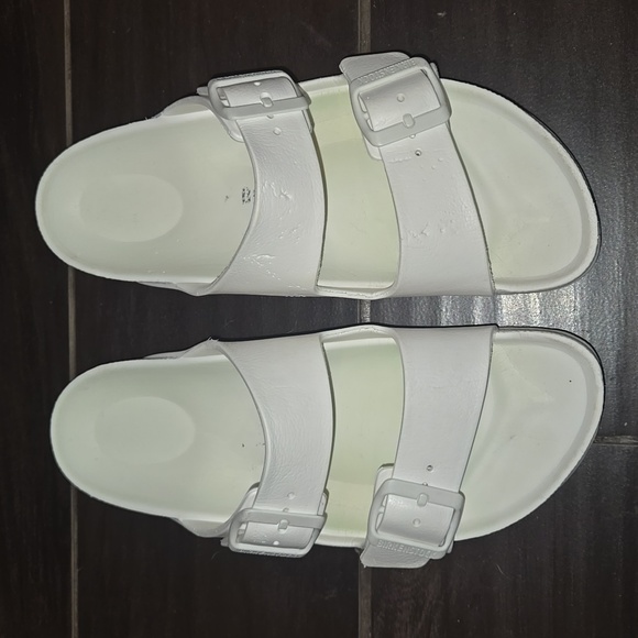 Birkenstick Arizona EVA White Sandals Sz 37 - Picture 8 of 8